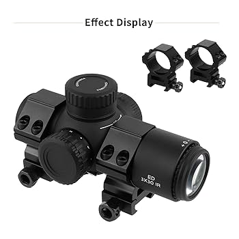 【在庫セール】FOCUHUNTER プリズムスコープ 3X30 タクティカルサイ Amazon.co.jp: FOCUHUNTER 3x30 ライフルスコープ プリズム